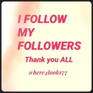 I FOLLOW A LOT OF POSHERS 🔸I’M A BUYER TOO😁👍🏼